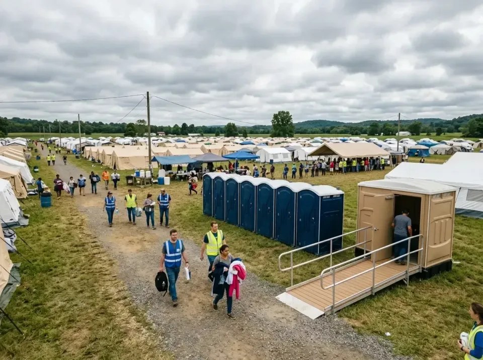 disaster-relief-camp-restrooms-010 — frequently asked questions, Dumpster & Portable Bathrooms Rental in River Forest, IL